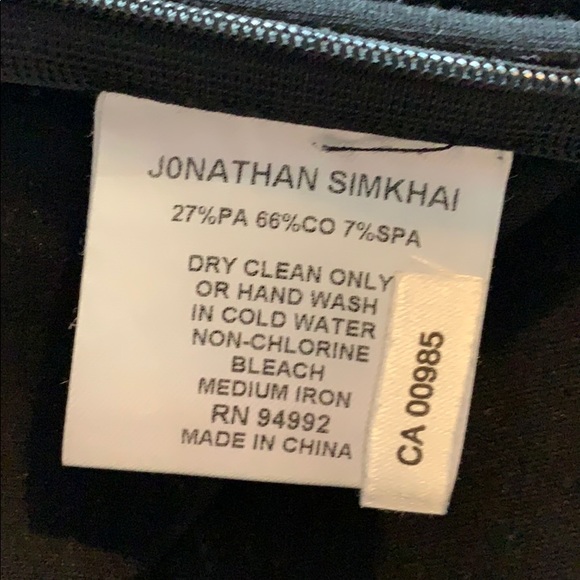 Jonathan Simkhai *designer pencil from slit skirt - Picture 4 of 8